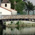 Passerelle sur l_Yonne à Clamecy