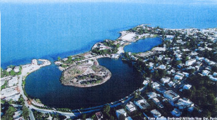 Le site du port punique de Carthage aujourd'hui