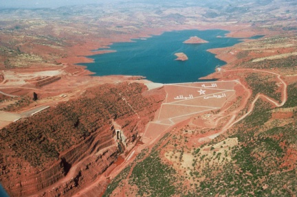 Barrage d_Aït Chouarit au Maroc