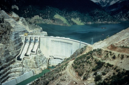 Barrage de Sir en  Turquie, sur le Ceyhan