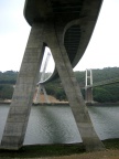 Térénez : nouveau pont, pile rive gauche