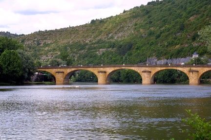 Pont sur le Lot à Entraygues-sur-Truyère