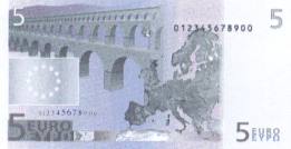 billet 5 euros